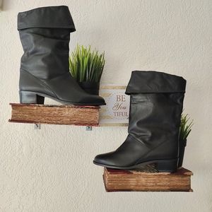 Carriage Court 💜 Vintage Leather Riding Boots‎ EUC